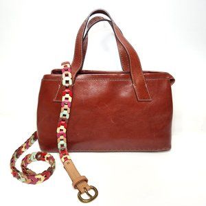 Fossil vintage bag and Fossil leather belt
